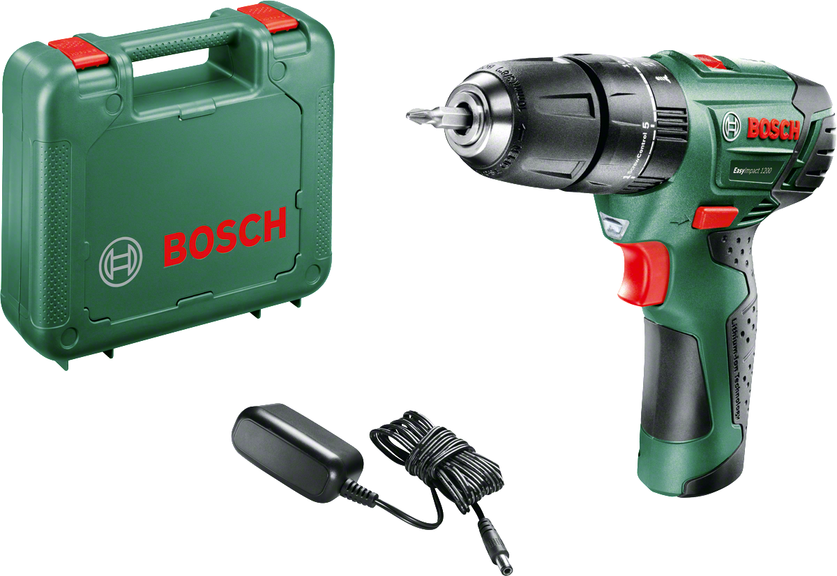 Bosch Easy Impact 1200 Darbeli Matkap 1,5 AH (Entegre Akü)