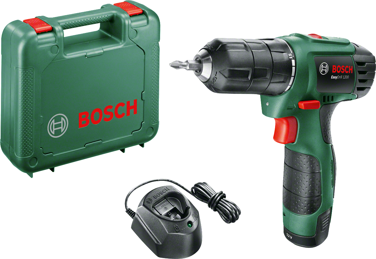 Bosch Easy Drill 1200 Akülü Delme/Vidalama Makinesi 1,5 AH (Tek Akü)