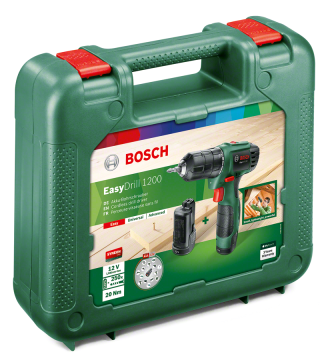 Bosch Easy Drill 1200  Akülü Delme/Vidalama Makinesi 1,5 AH (Çift Akü)