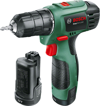 Bosch Easy Drill 1200  Akülü Delme/Vidalama Makinesi 1,5 AH (Çift Akü)