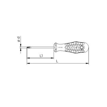 Yıldız Uçlu Tornavida 4.5x100 MM Kraft Seri