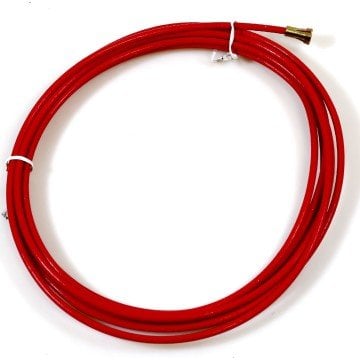 GeKa Kırmızı Teflon Spiral 1.0-1.2 4,5 MT