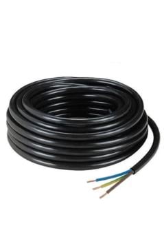3 X 2.5 Siyah TTR Kablo 25 M