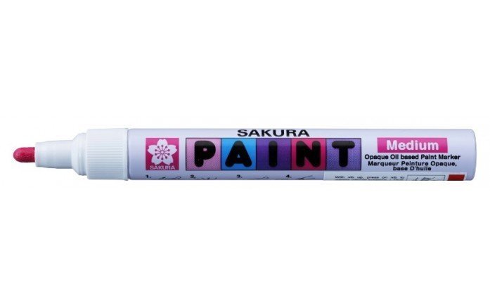 Sakura Paint Marker Markalama Kalemi Beyaz - 12 Adet