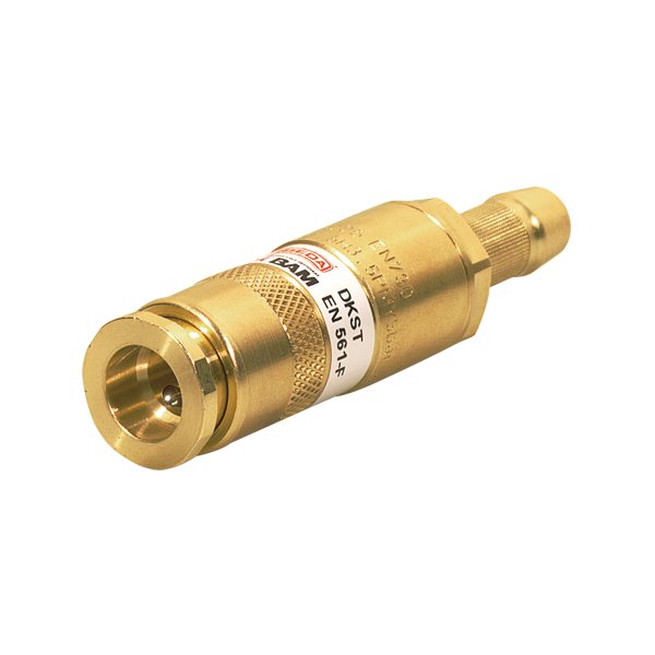 Alev Emniyet Valfi DKST Hamlaç Arkası için Oksijen (Quick Coupling Bağlantılı)