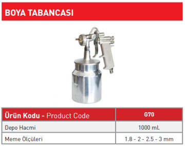 Boya Tabancası G70