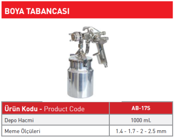 Boya Tabancası AB-17S