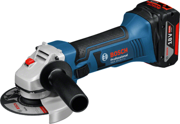 Bosch Professional GWS 18-125 V-LI  4 Ah Çift Akülü Taşlama - L-boxx Çantalı