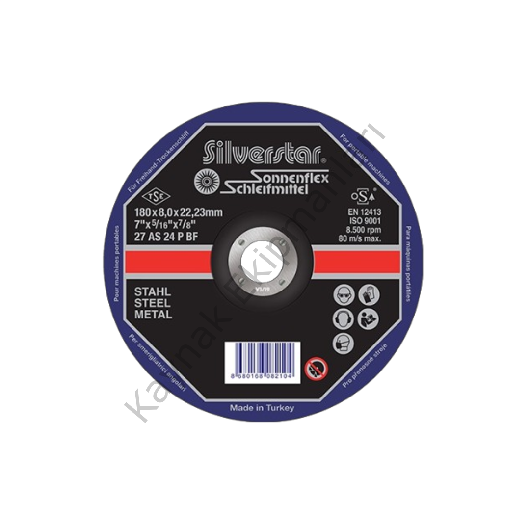 SilverStar Metal Taşlama 115X6.0 - 20 Adet