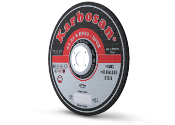 Paslanmaz Kesme Taşı 125x1.0 - 25 Adet