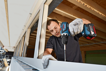 Bosch Professional GSR 18 V-EC 4 Ah Çift Akülü Delme/Vidalama - L-boxx Çantalı