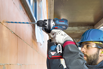 Bosch Professional GSB 18 VE-EC 4 Ah Çift Akülü Darbeli Delme/Vidalama - Kömürsüz Motor