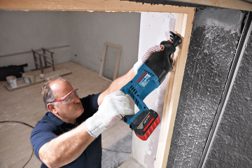 Bosch Professional GSA 18V-LI 4 Ah Çift Akülü Testere - L-boxx Çantalı