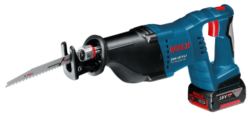 Bosch Professional GSA 18V-LI 4 Ah Çift Akülü Testere - L-boxx Çantalı