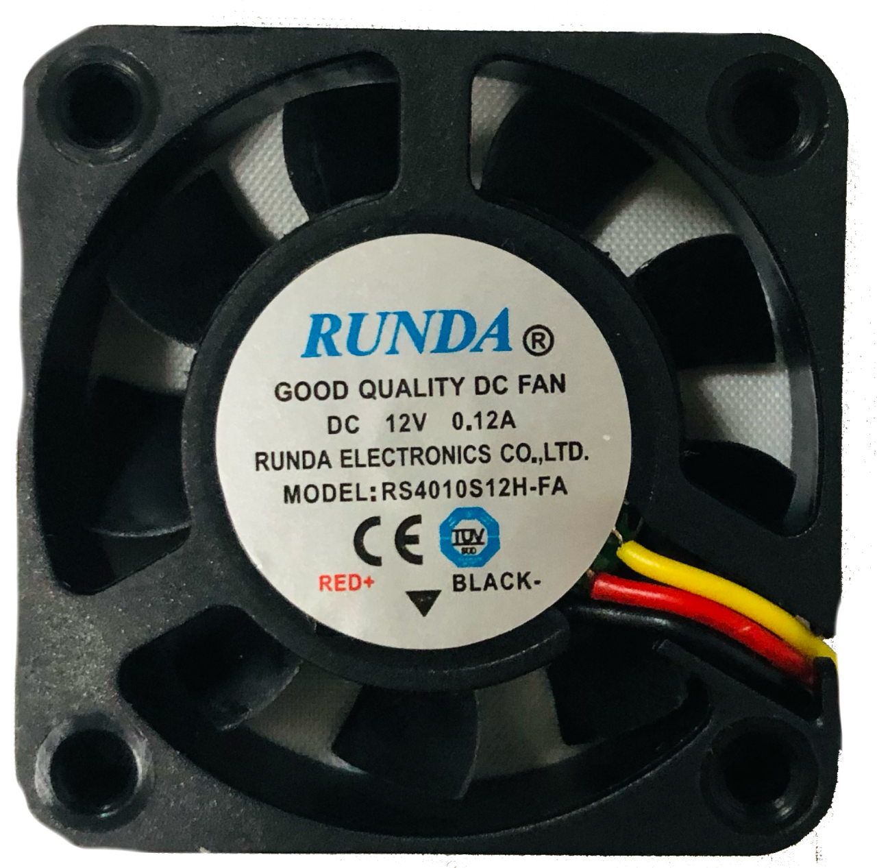 40X40X10MM 12V 0.12A 6000RPM KARE FAN