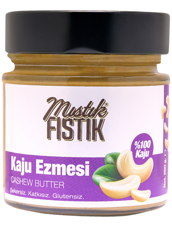 Mıstık Fıstık Sade Kaju Ezmesi 200 gr