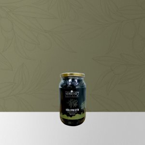 Siyah Duble Zeytin 600 gr ( Gemlik Tipi )