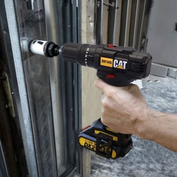 CAT DX145.1 18Volt/2.0Ah Li-ion Çift Akülü Profesyonel Şarjlı Matkap