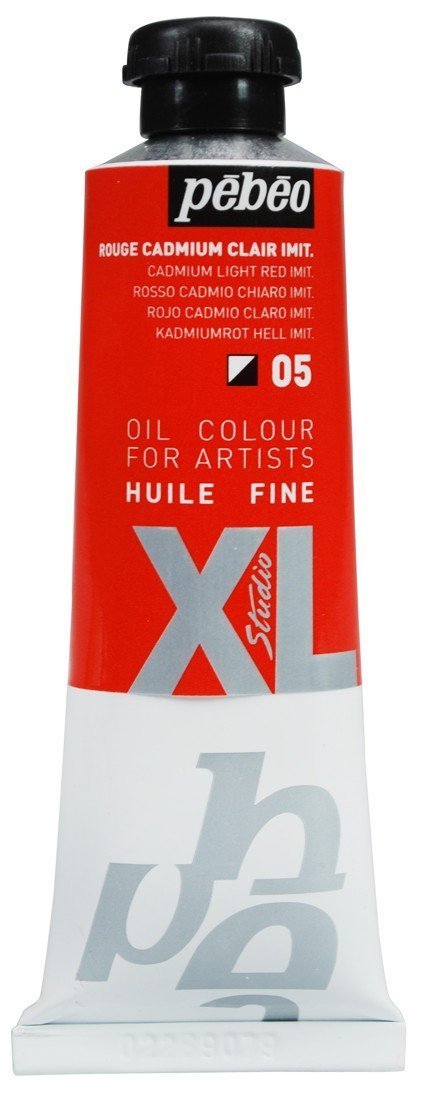 Pebeo Huile Fine XL 37ml. Yağlı Boya 05 Cadmium Light Red Imit.