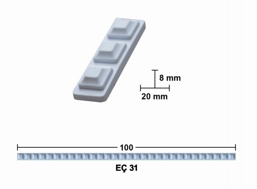 Esnek Mobilya Çıtası 100cm EÇ-31