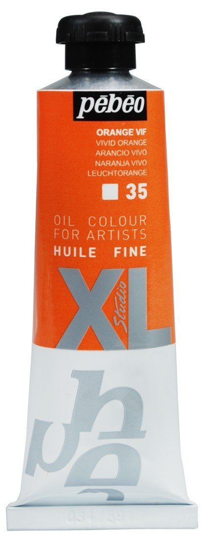 Pebeo Huile Fine XL 37ml. Yağlı Boya 35 Vivid Orange