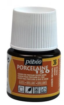 PEBEO PORCELAİNE 150 FIRINLANABİLİR PORSELEN BOYASI 36 AMBER