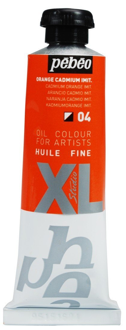 Pebeo Huile Fine XL 37ml. Yağlı Boya 04 Cadmium Orange Imit.