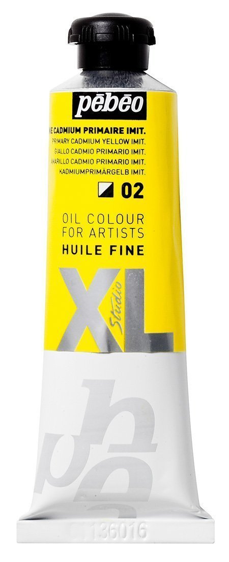 Pebeo Huile Fine XL 37ml. Yağlı Boya 02 Primary Cadmium Yellow Imit.