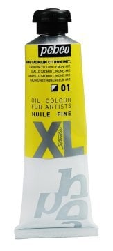 Pebeo Huile Fine XL 37ml. Yağlı Boya 01 Cadmium Yellow Lemon Imit.