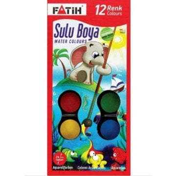 Fatih Sulu Boya Orta 24mm 12 Renk
