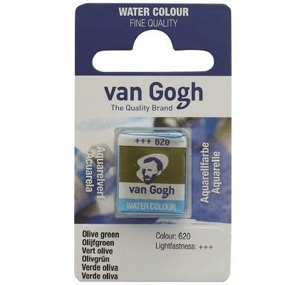 Van Gogh Tablet Suluboya Olive Green 620