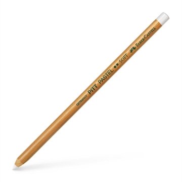 Faber Castell Monochrome Pitt Pastel Pencil 101-Beyaz Soft