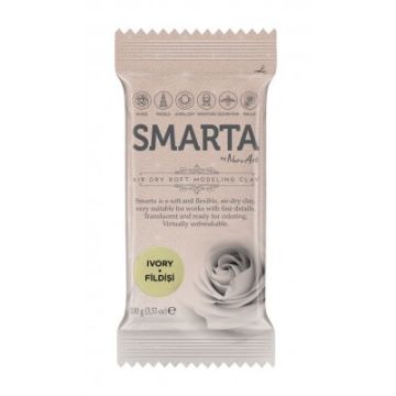 Smarta Kil Hamur Modelleme 100 gr Ivory Fildişi