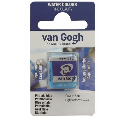 Van Gogh Tablet Suluboya Phthalo Blue 570