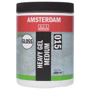 Amsterdam Heavy Gel Medium Glossy 015 1000ml (Parlak Doku Jeli)