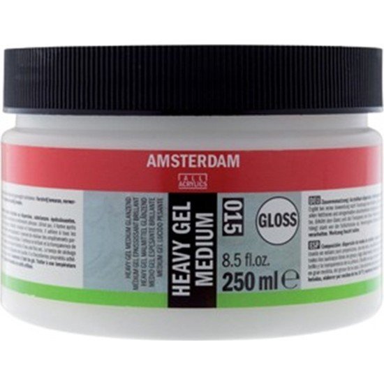 Amsterdam Heavy Gel Medium Glossy 015 250ml (Parlak Doku Jeli)