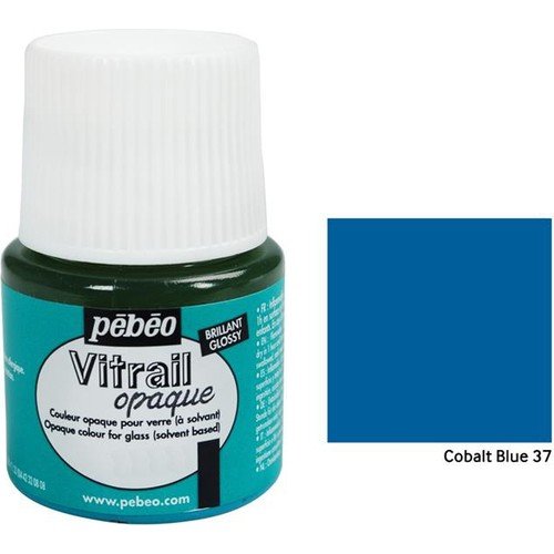 Pebeo Vitrail Cam Boyası 45Ml - 37 Cobalt Blue