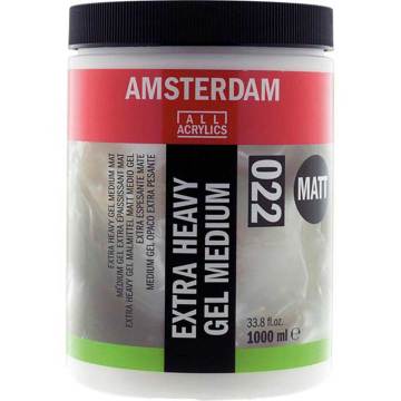 Amsterdam Extra Heavy Gel Medium Matt 022 1000ml (Mat Yoğun Doku Jeli)