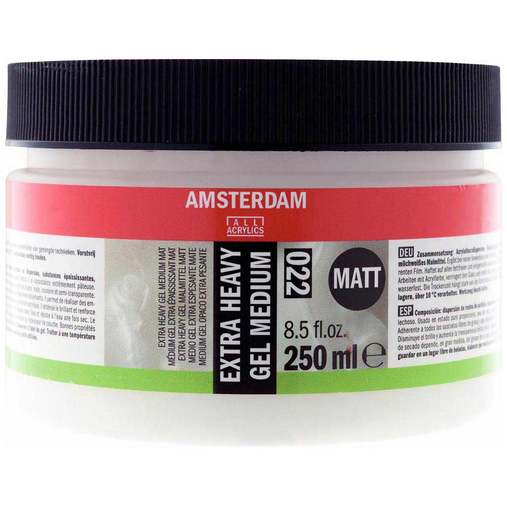 Amsterdam Extra Heavy Gel Medium Matt 022 250ml (Mat Yoğun Doku Jeli)