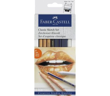 Faber Castell Classic Sketch Eskiz Set 6'lı