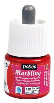 Pebeo Marbling Ebru Boyası 03 Bengal Pink 45 ml