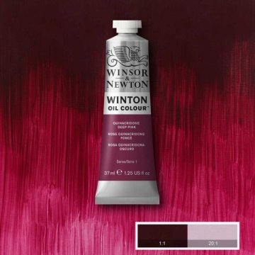 Winsor & Newton Winton Yağlı Boya 37ml Quinacridone Deep Pink