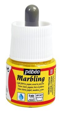 Pebeo Marbling Ebru Boyası 01 Lemon Yellow 45 ml