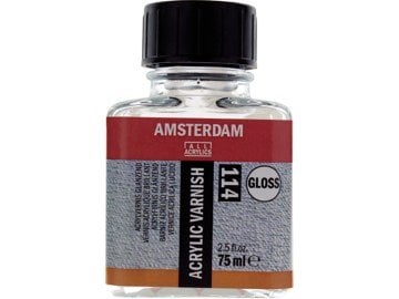 Talens Amsterdam Acrylic Varnish Gloss 114 Parlak Akrilik Boya Verniği 75 ml