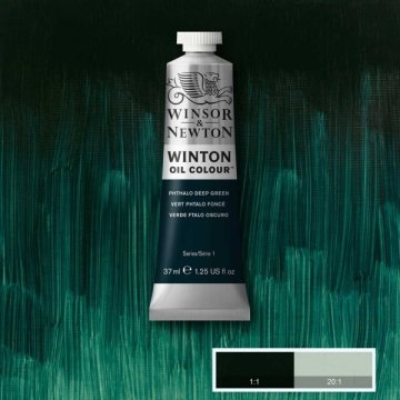 Winsor & Newton Winton Yağlı Boya 37ml Phthalo Deep Green
