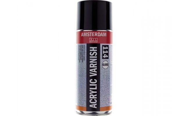 Talens Amsterdam Acrylic Varnish Gloss 114 Parlak Akrilik Boya Verniği Parlak 400 ml. Sprey