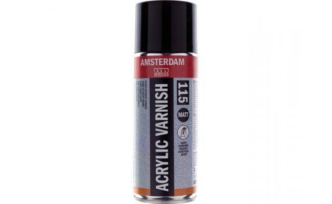 Talens Amsterdam Acrylic Varnish Matt 115 Akrilik Boya Verniği Mat 400 ml Sprey