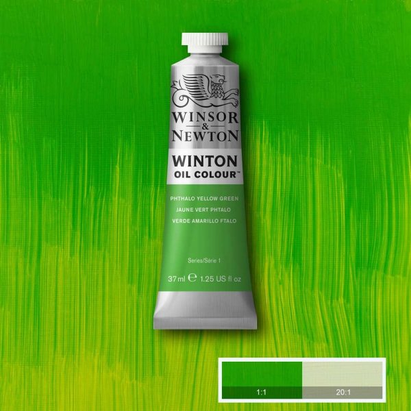 Winsor & Newton Winton Yağlı Boya 37ml Phthalo Yellow Green