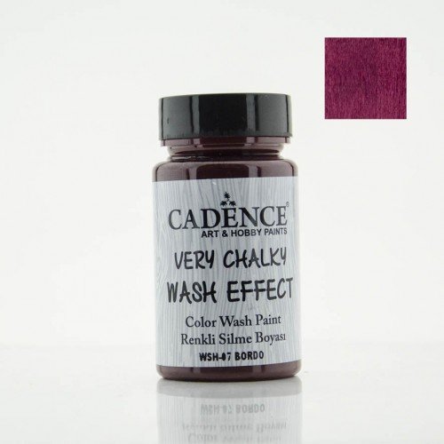 Cadence Very Chalky Wash Effect WSH07 - Bordo