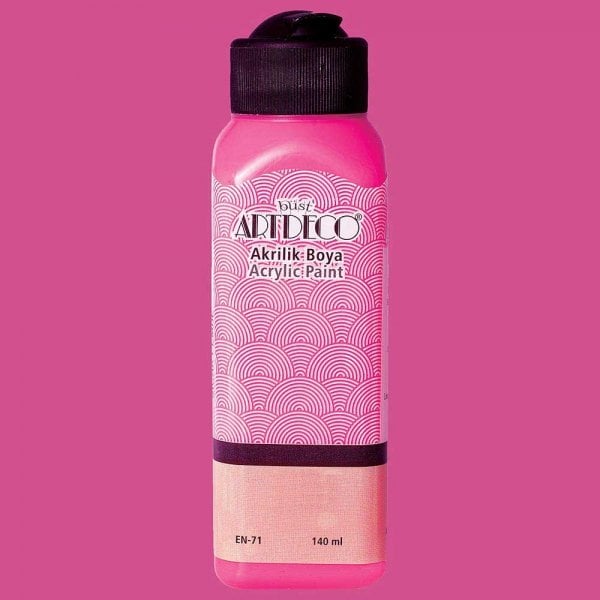 Artdeco Neon Akrilik Boya 140ml 930-Neon Pembe